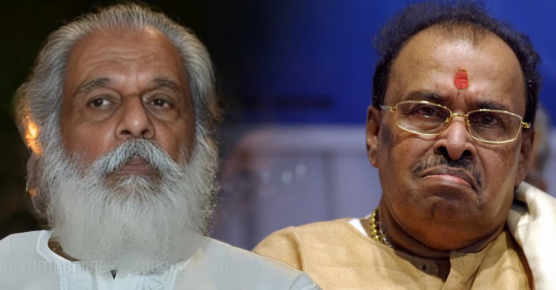 k-j-yesudas-jayan Among the favourite film songs of Yesudas is ‘Nakshatra deepangal thilangi…’ in ‘Nirakudam’ composed by Jayan and Vijayan | File photos