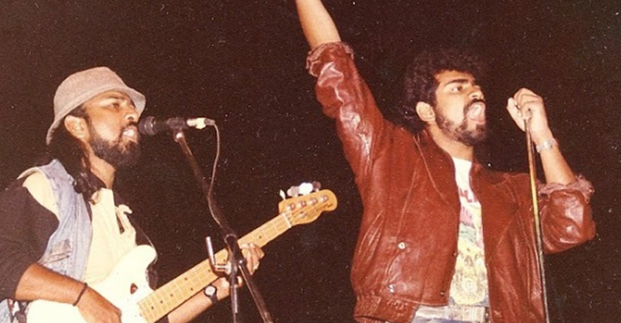 13-ad The band came to the limelight again in 2022, after the shots in the song Parudeesa, from Beeshma Parvam featured '13AD' on the walls. Photo | 13AD