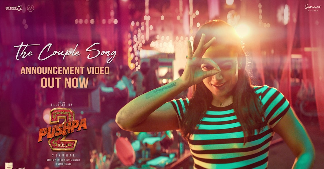 Pushpa 2 new teaser poster. Photo: X/@MythriOfficial