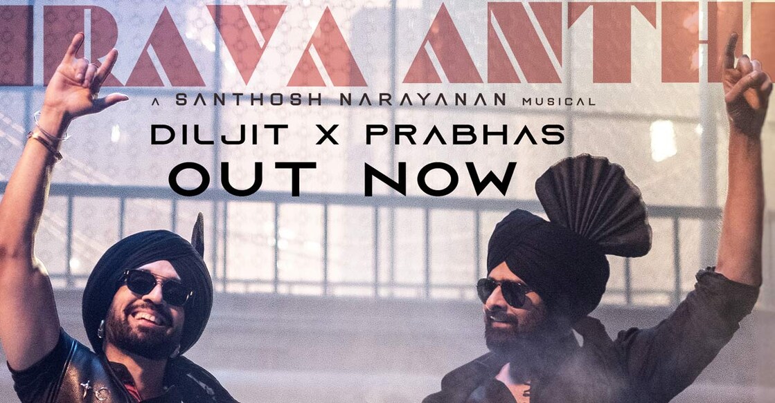 The Bhairavi Anthem from Kalki 2898 AD features Prabhas and Diljit in the lead | Song poster