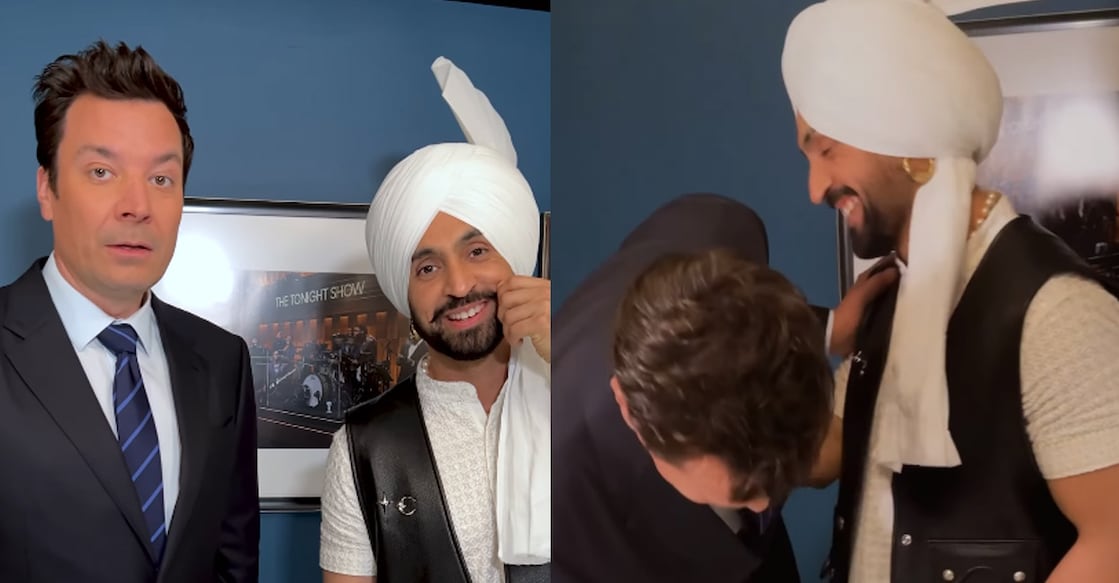 diljith-jimmy Jimmy Fallon with Diljith Dosanjh