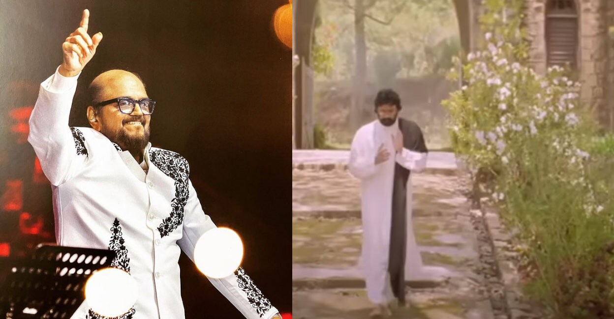 Vidyasagar made a fusion out of the song, originally composed by Tyagaraja, for one of the initial sequences in the film which introduces the protagonist Vishal Krishnamoorthy. Photo: Instagram