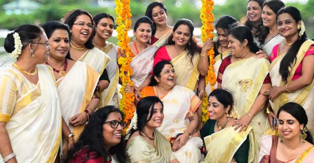 Samam members during the Onam festivities. Photo: Manorama