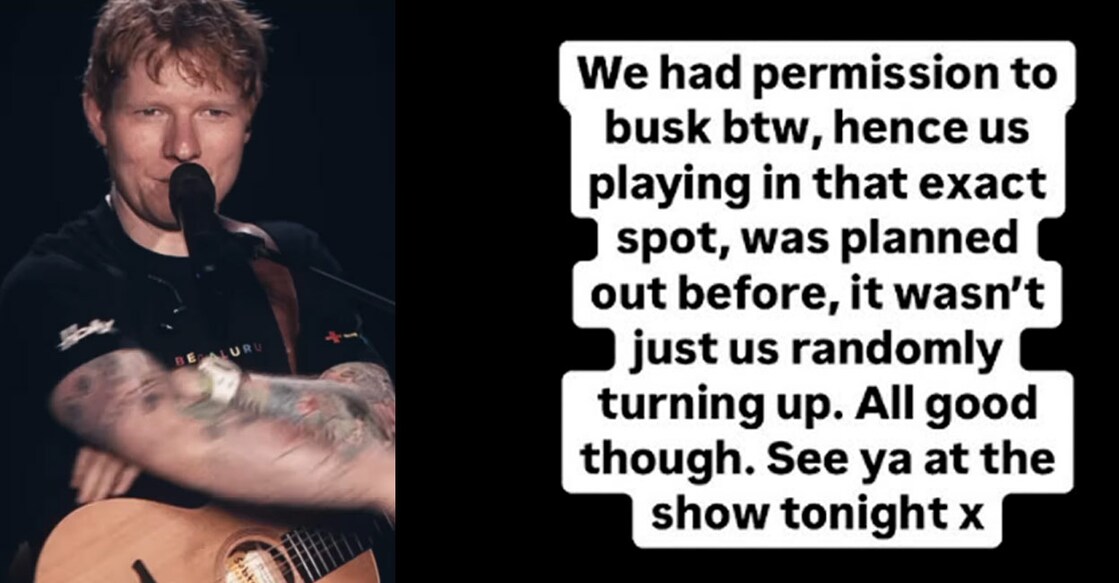 ed-sheeran Ed Sheeran is in Bengaluru for a performance. Photo: Instagram