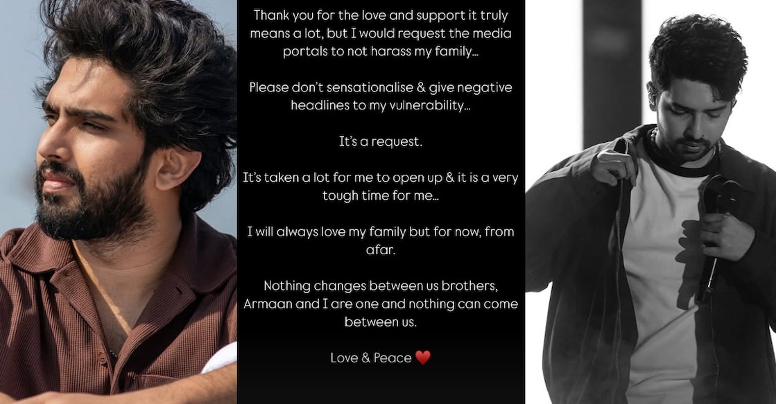 Amaal Mallik, who is a noted music composer, is popular playback singer Armaan's brother. Photo: Instagram/ amaal_mallik
