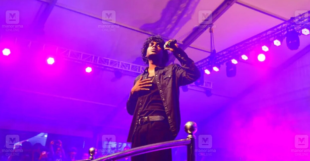 Vedan during one of his performances. Photo: Manoramaonline