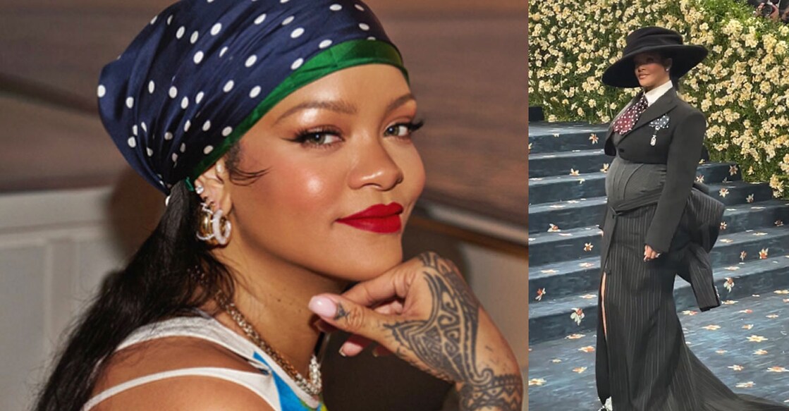 Rihanna at Met Gala. Photo: Pop Crave/ X