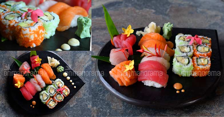 Sushi platter - the raw taste of elements | Non Vegetarian | Asian