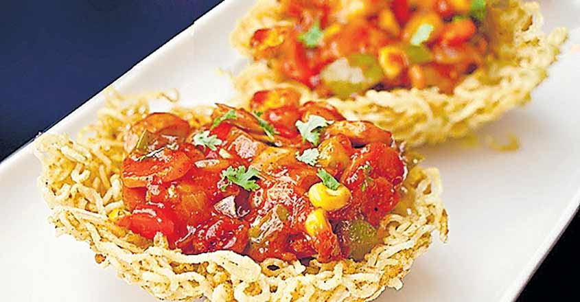 Delicious noodles basket Delicious noodles basket