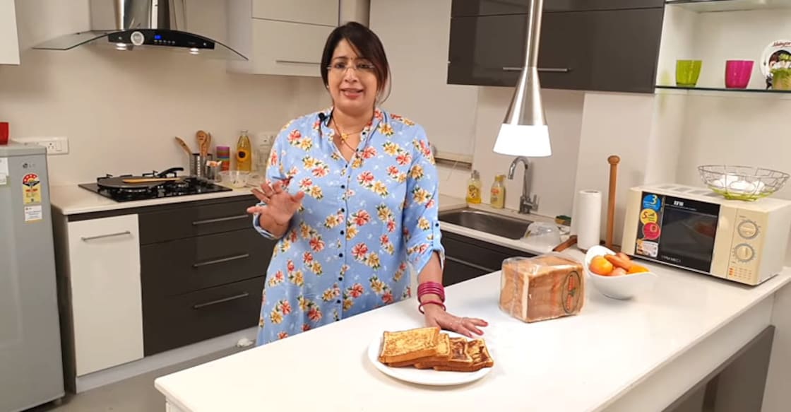 Easy French toast recipe by Lekshmi Nair