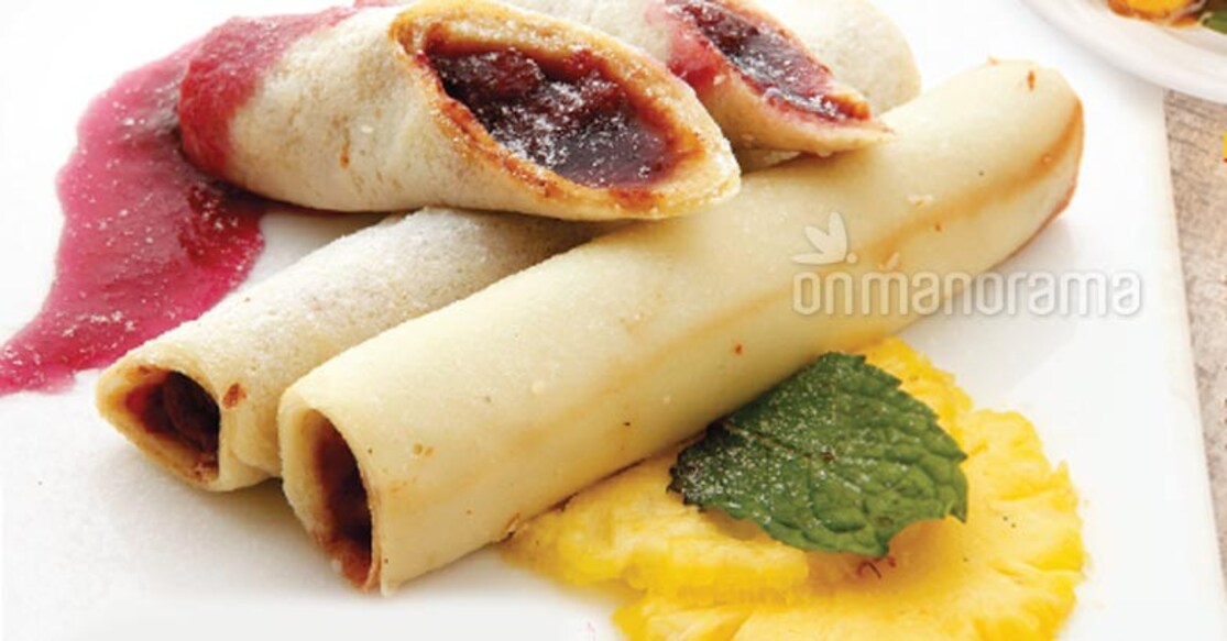Fruit pancake Fruit pancake