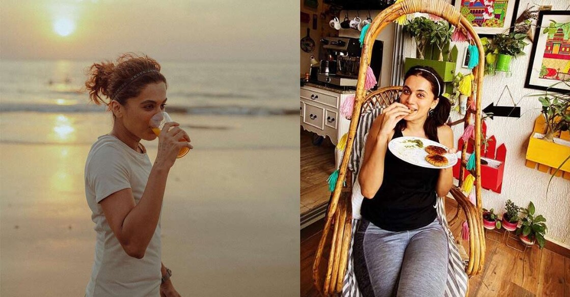 Taapsee Pannu shares recipe to burn fat