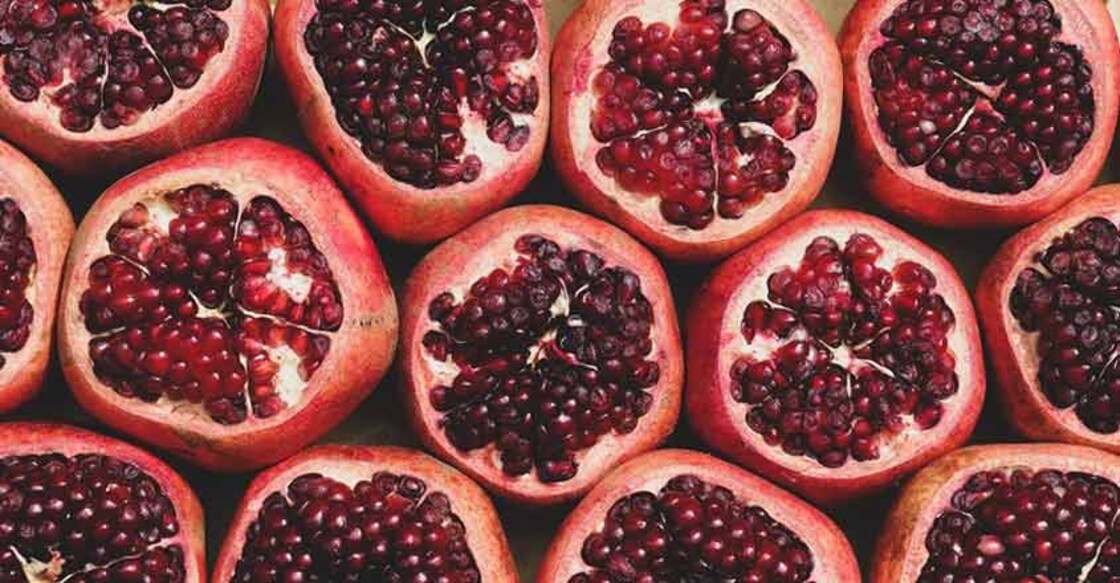 Perks of a pomegranate!