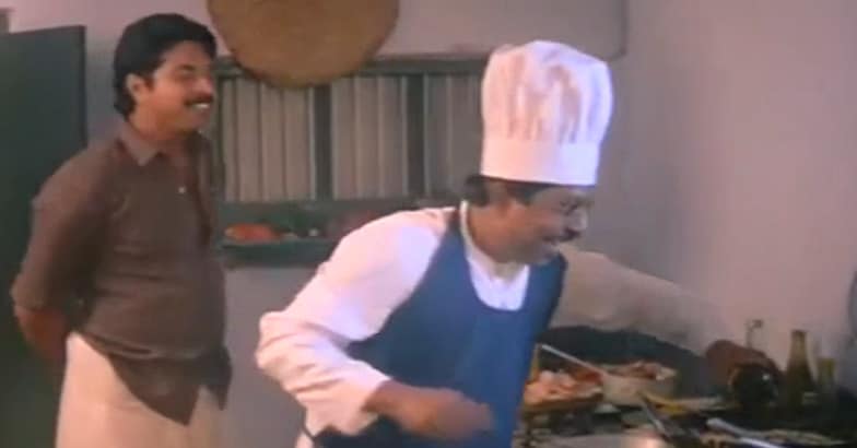 Mammootty and Sreenivasan in Sreedharante Onnam Thirumurivu Mammootty and Sreenivasan in Sreedharante Onnam Thirumurivu