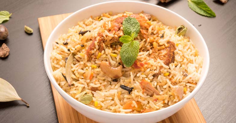 Microwave chicken pulao | Pilaf | Chicken | Microwave oven | Non Vegetarian