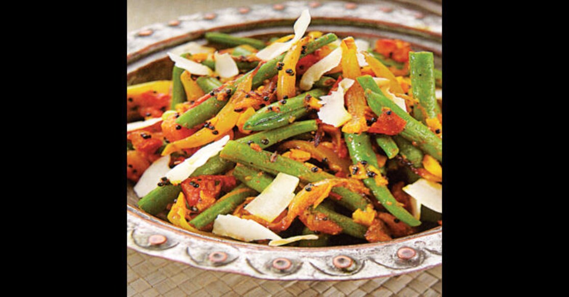 Green beans stir fry