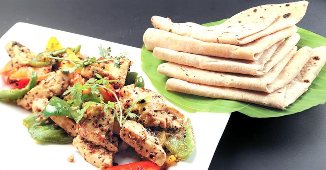 chappati-grilled-paneer