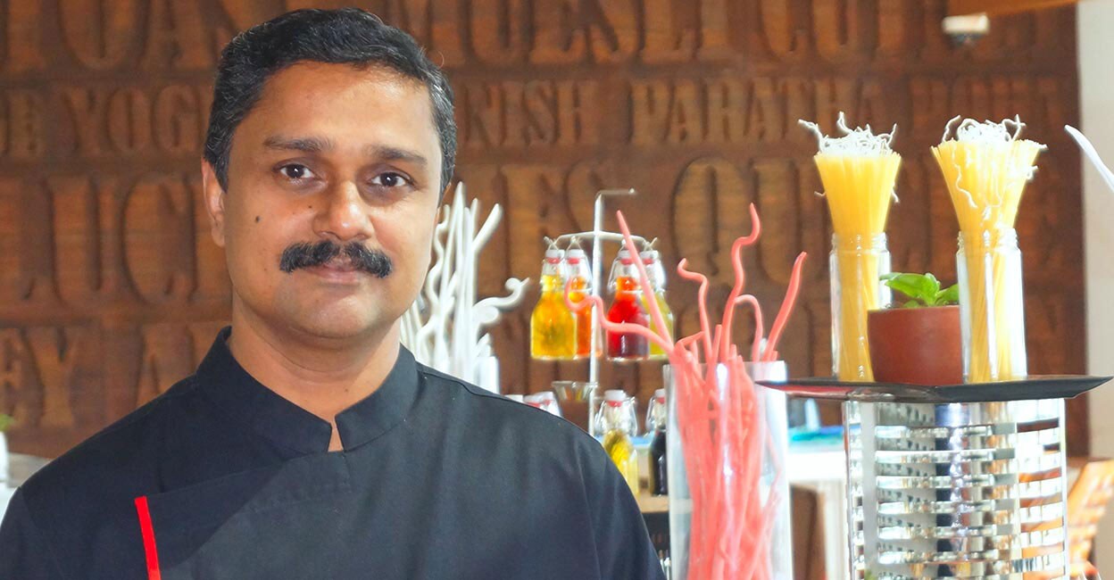 Meet Chef Suresh who loves to experiment with South Indian flavours