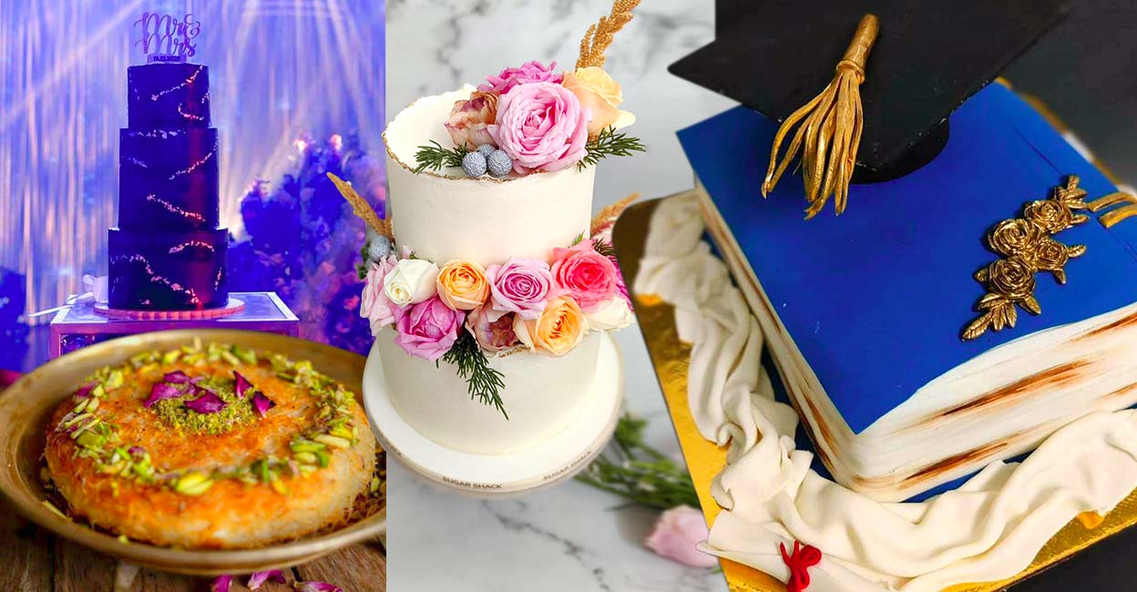Custom-made cakes and Arabic desserts are the highlights of this Kottayam-based home baker