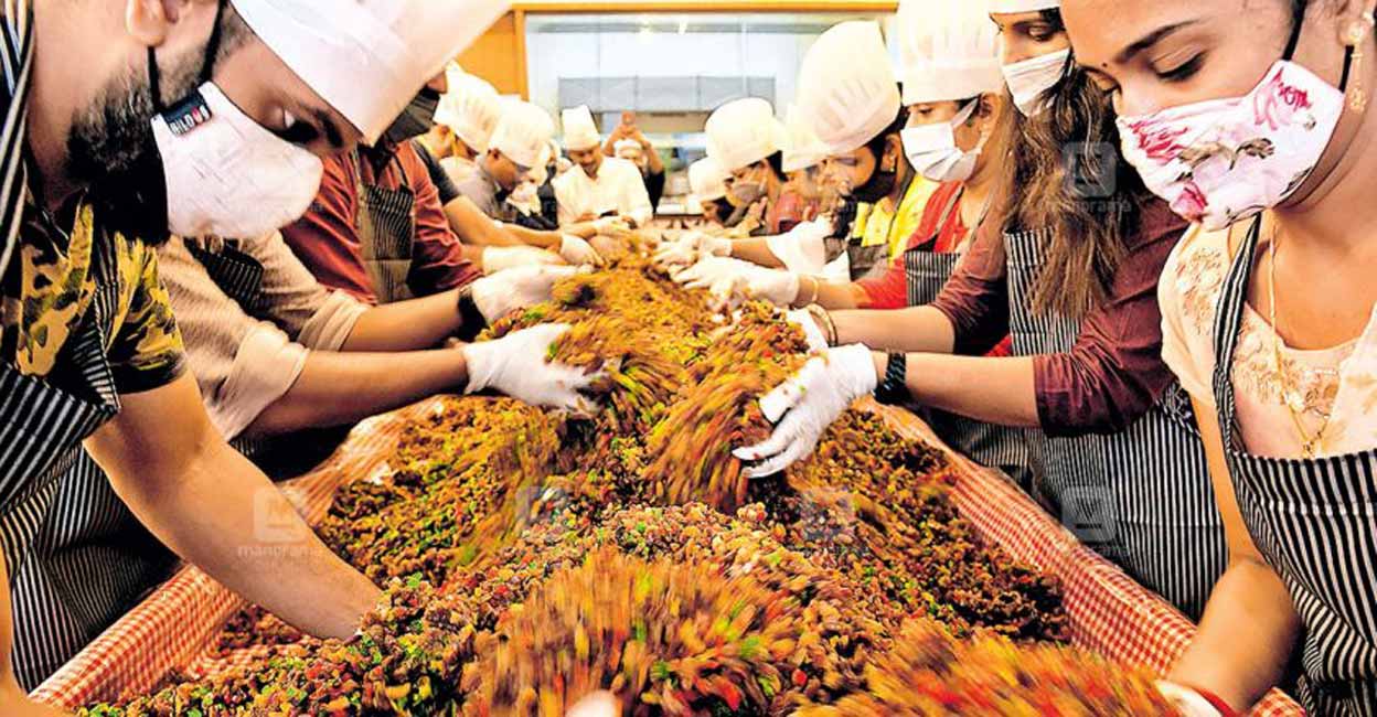 Bakeries celebrate elaborate cake mixing ceremonies to ring in Christmas season Bakeries celebrate elaborate cake mixing ceremonies to ring in Christmas season
