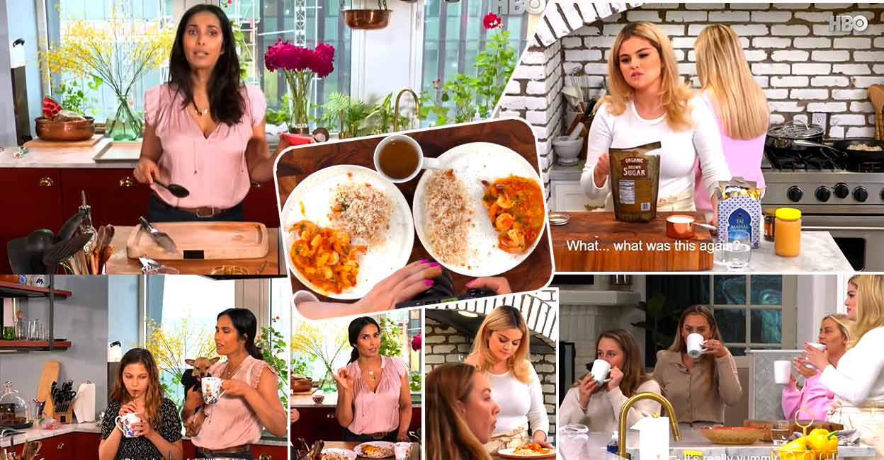 Selena Gomez prepares the perfect Indian chai Selena Gomez prepares the perfect Indian chai