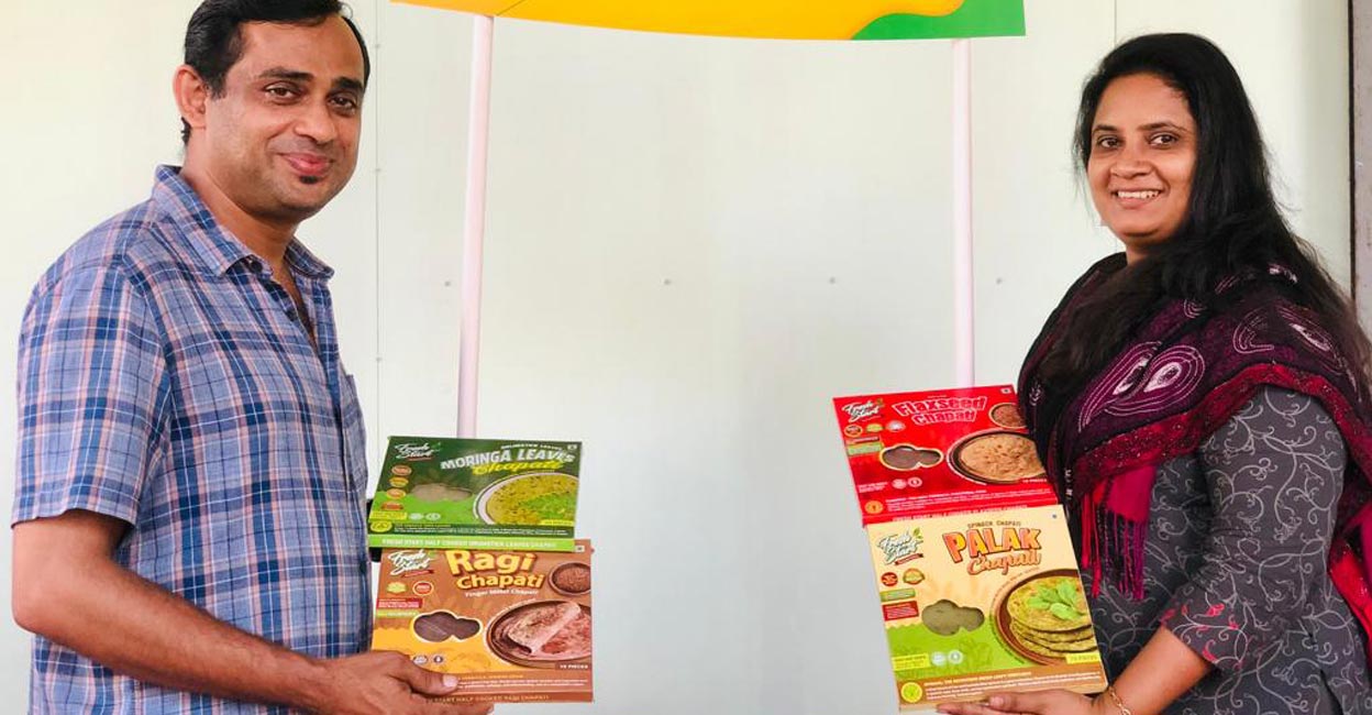 Renjith George and Chinju Philip. Photo: Special Arrangement