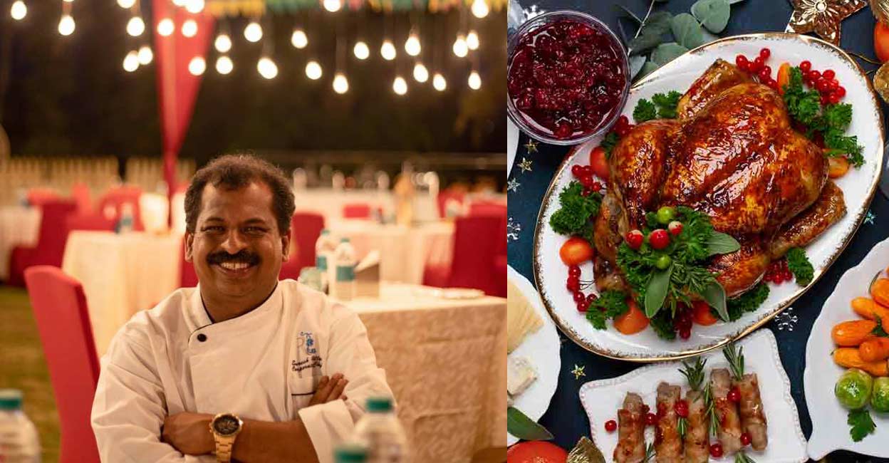 (L) Chef Suresh Pillai.      