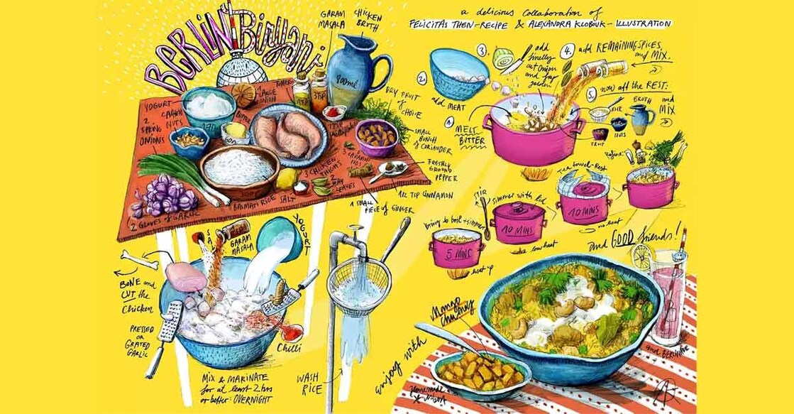 A melting pot for comics, food and travel