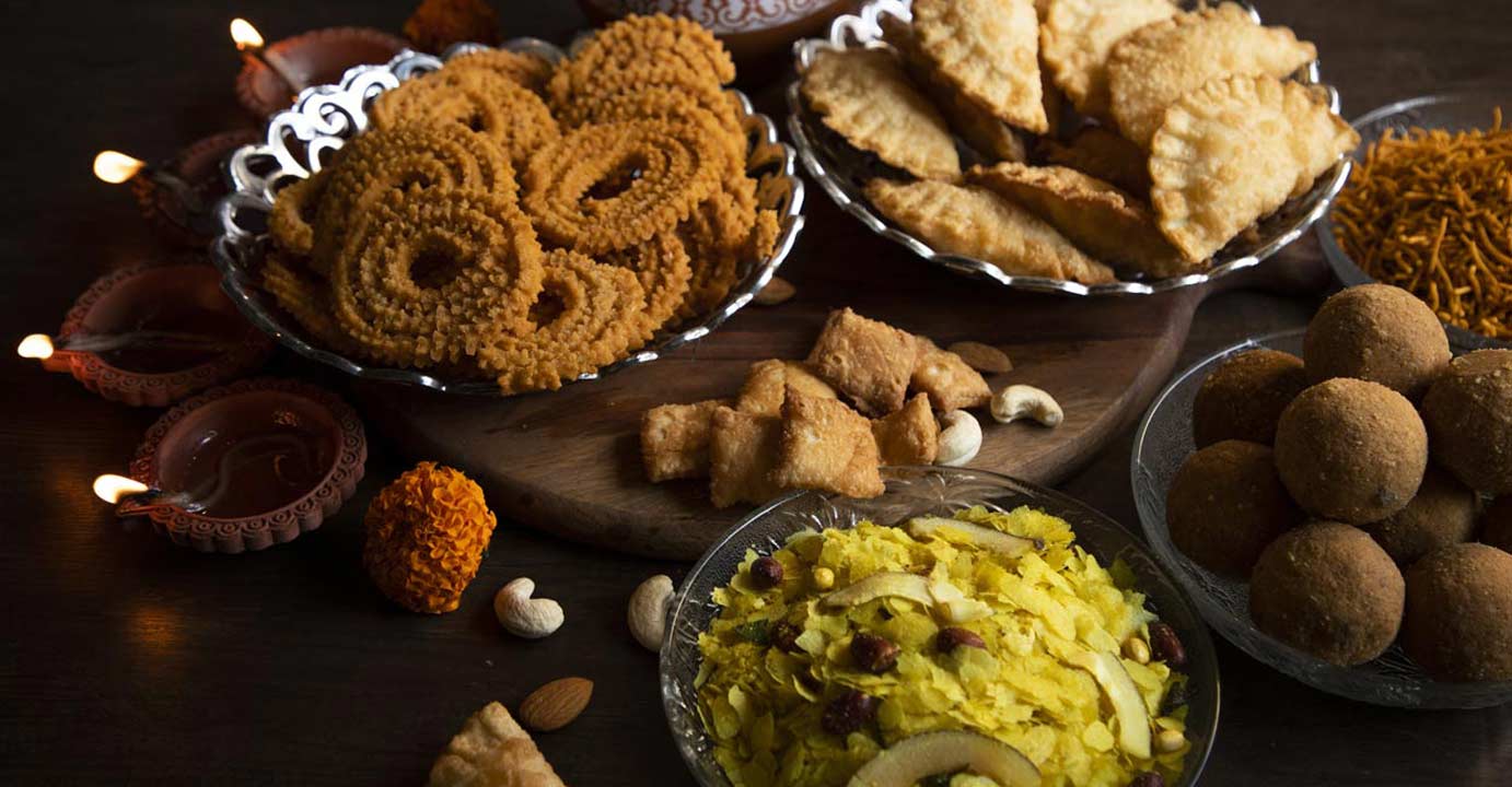Diwali snacks. Photo: iStock/CameraChemistry