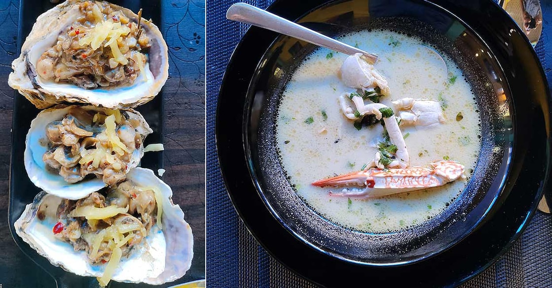 The melt-in-the-mouth oyster meat is perfectly cooked in a rich and creamy sauce made of milk and butter. Photo: Manorama