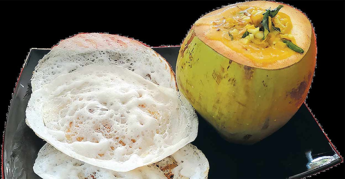 Fish Sava served with appam. Photo: Manorama