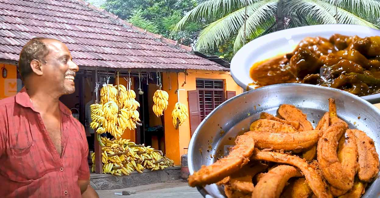 Head to Mohanan’s tea stall in Vallichira to enjoy Kottayam’s best pazhampori and beef