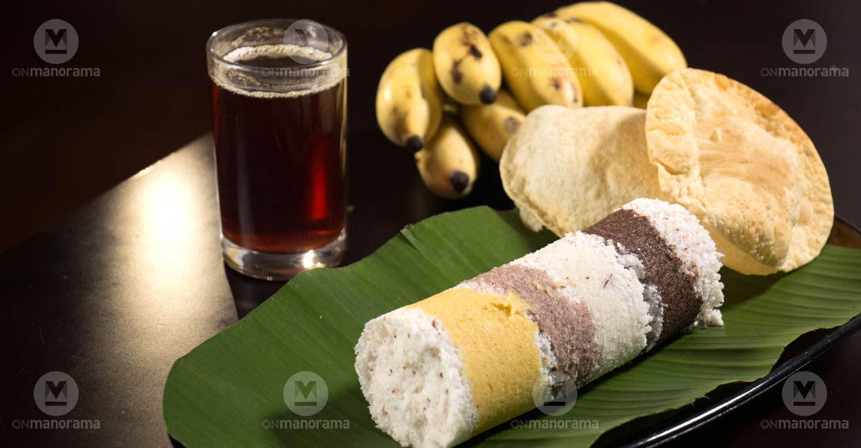 Puttu Marble puttu. Photo: Onmanorama/Sajesh Mohan