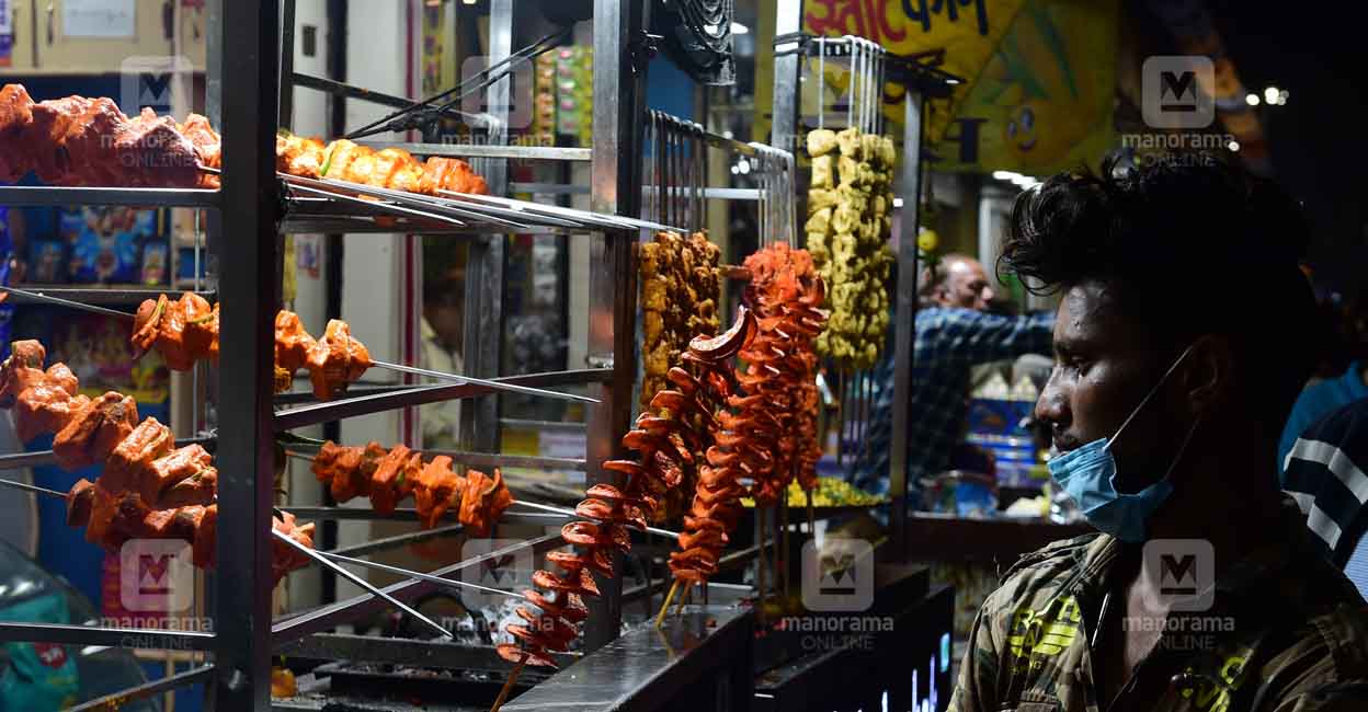 The iconic Chappan Dukan street food hub in Indore. Photo: Tony Dominic
