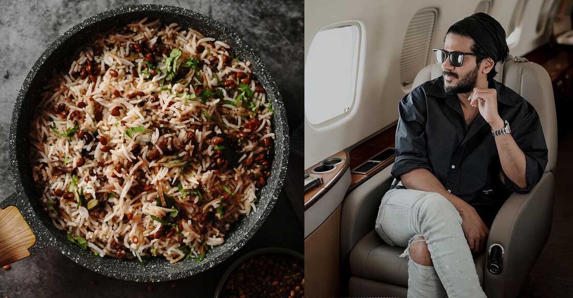 Vijayawada-special Ulavucharu biryani is world famous. DQ got a chance to relish it when he was in the town promote his movie 'Sita Ramam'. Photos: Shutterstock/vm2002/IANS