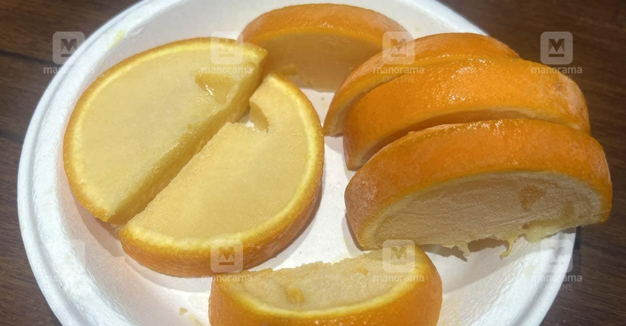 Orange kulfi Orange kulfi. Photo: Manorama