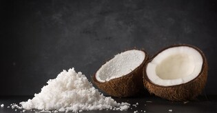 Store grated coconut in freezer for longer shelf life