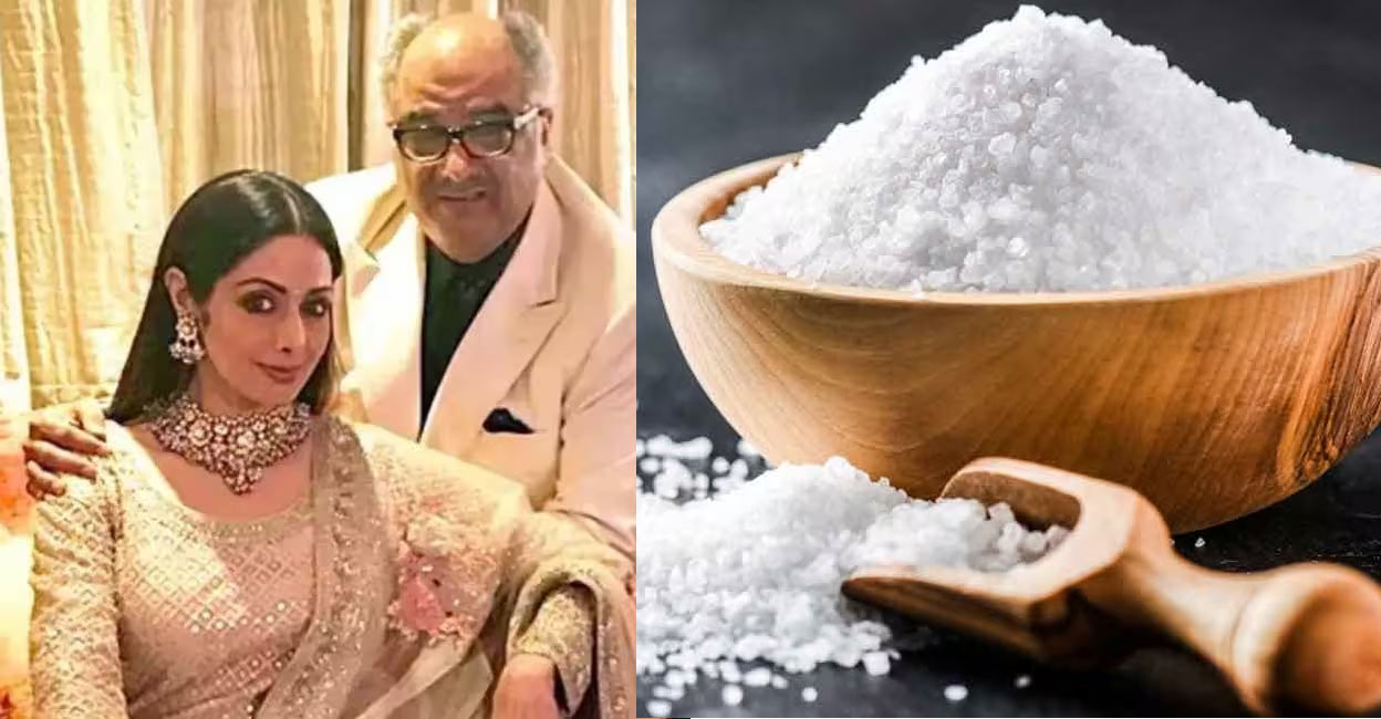 sridevi-salt Recently, Sridevi's husband Boney Kapoor revealed that she used to avoid salt in her diet. File Photo