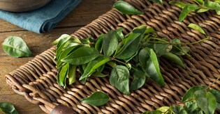 Your curry leaves may be coated in pesticide. Here's how to clean them