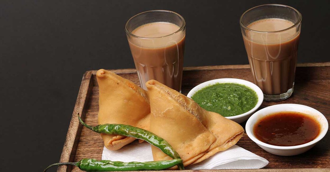 Samosa with chai. Photo: Shutterstock/Image bug