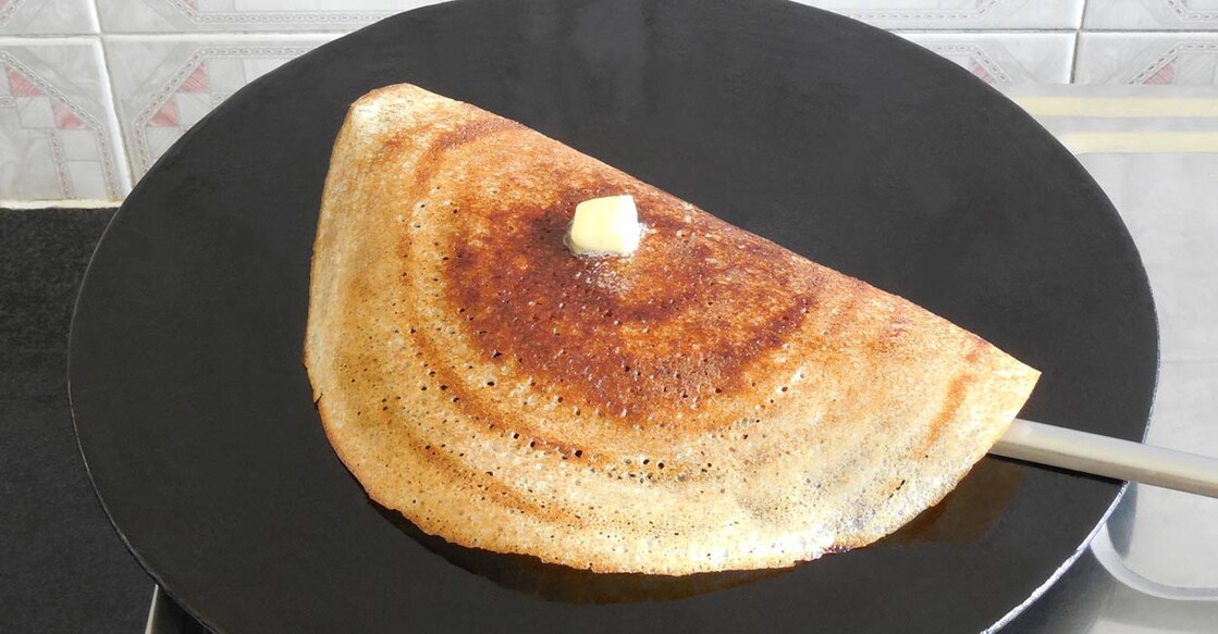 Dosa on a tawa. Photo: iStock/indiaphotos