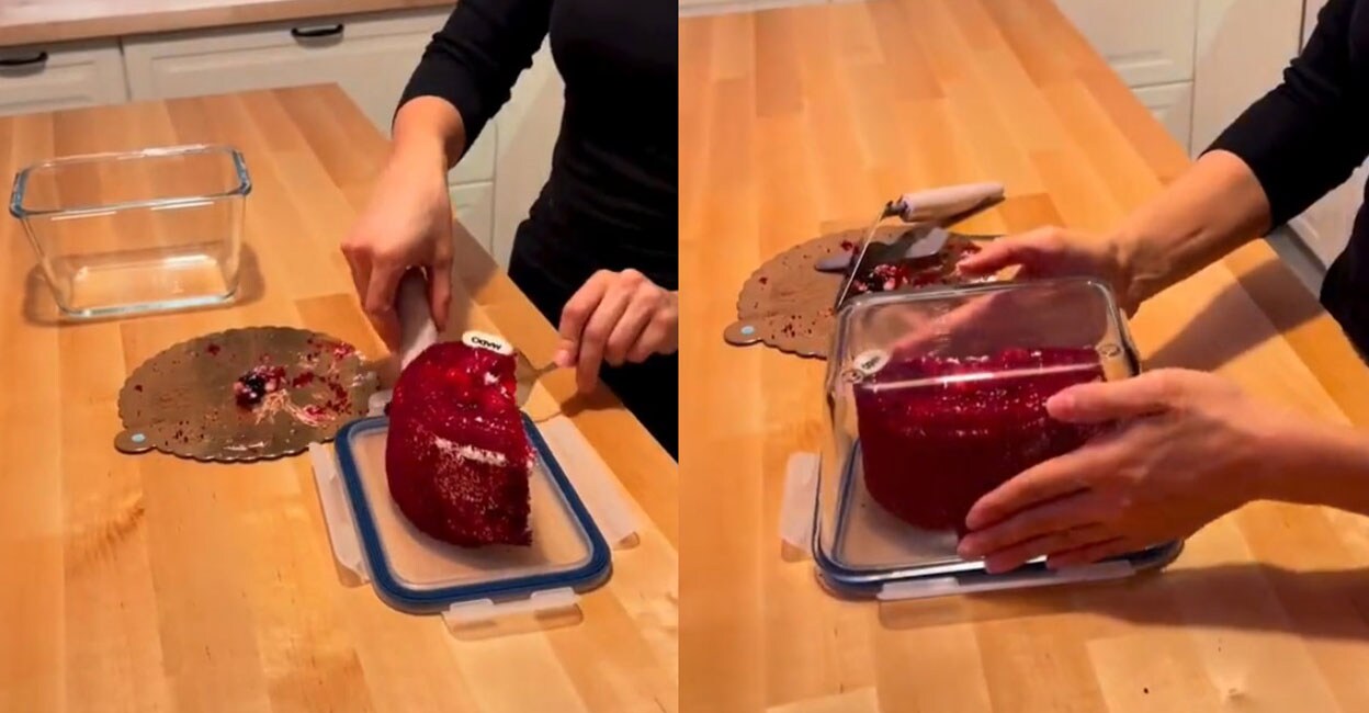 Screengrab from the Twitter video shared by 