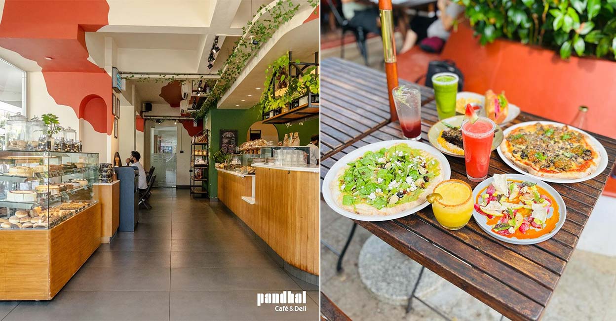 Pandhal Deli & Cafe, located in Kadavanthra and Fort Kochi, serves exquisite delicacies from across the world in Kochi. Photo: Instagram/ @pandhalcafeanddeli & Pramod S Sasi