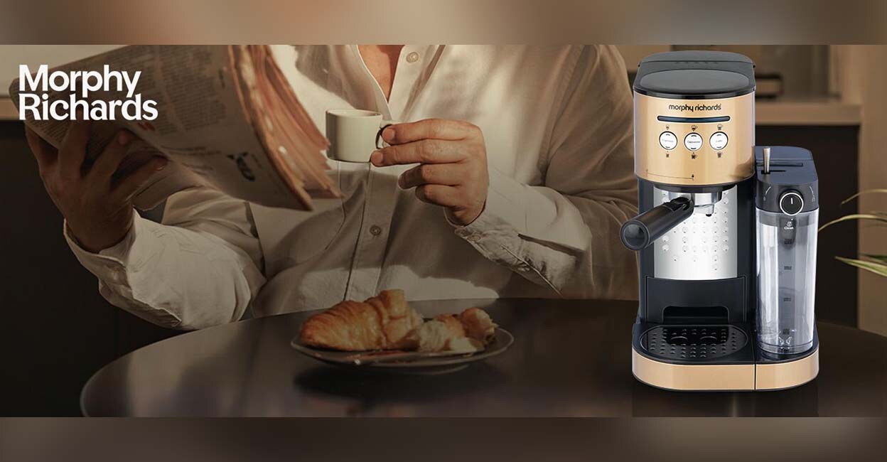 Kaffeto Coffee Maker and AutoPresso 3-in-1 is Morphy Richards' bestselling coffee maker. Photo: Morphy Richards