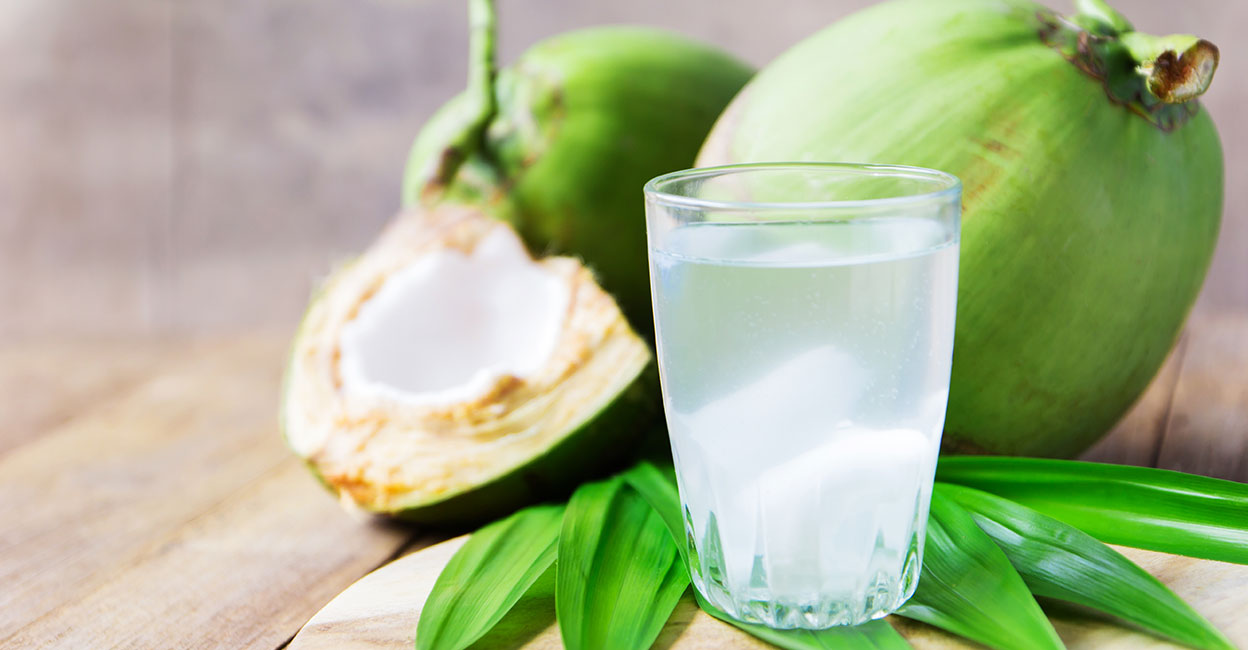 coconut-water As bottled drinks and fancy beverages trickled into our midst, many forgot nutrients-rich coconut water, even though it's still easily available in Kerala. Photo: Shutterstock/NUM LPPHOTO