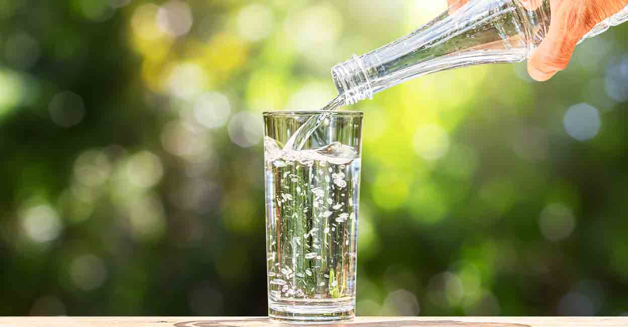 Drinking two to three litres of water a day can help reduce uric acid levels. Photo: Shark_749/Shutterstock