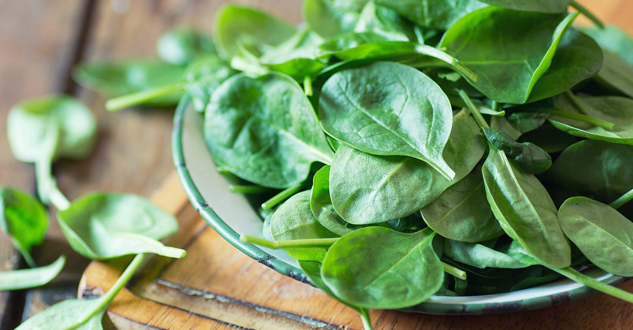 Separate the leaves from the stem, wash them and then wipe them using a tissue. Photo: iStock/Lecic