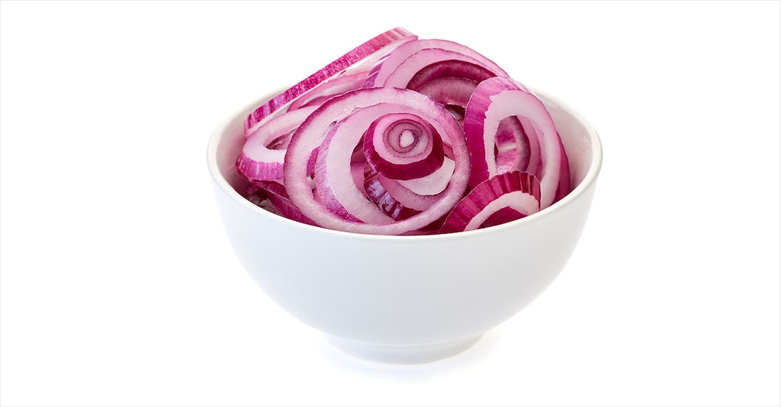Sliced onion. Photo: Shutterstock/Robertsre