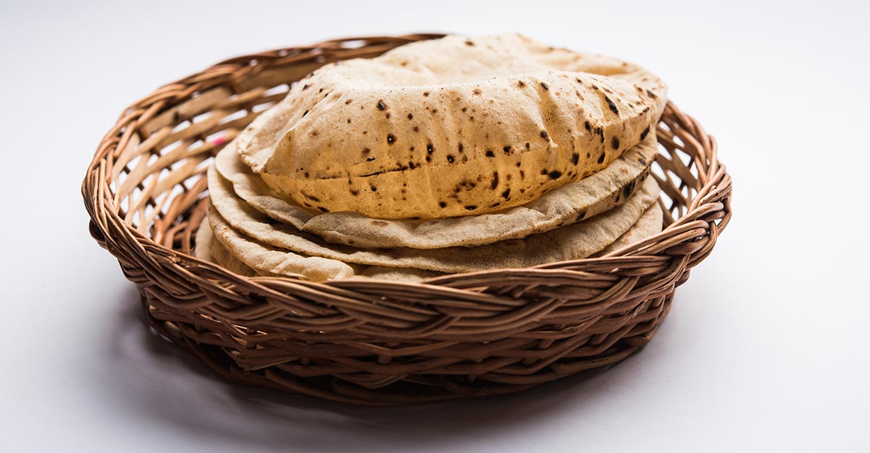 Lukewarm water is always preferred to room temperature water while preparing the chapathi dough. Photo: Shutterstock/Indian Food Images