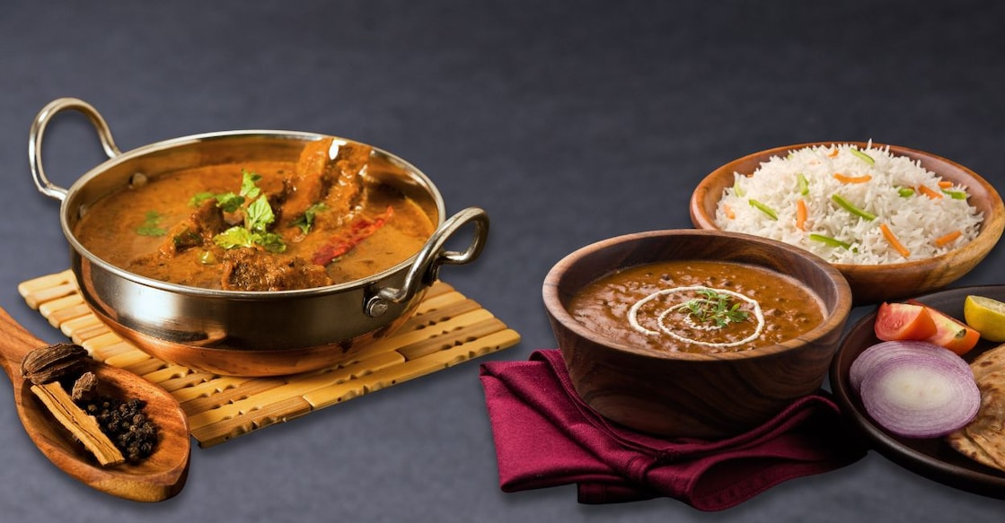 Butter chicken and dal makhani. Photo: Canva